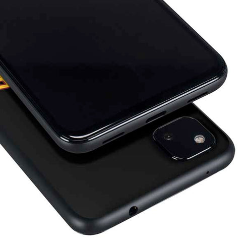 Iowa State University Primary Logo Black Google Pixel 4a Skin